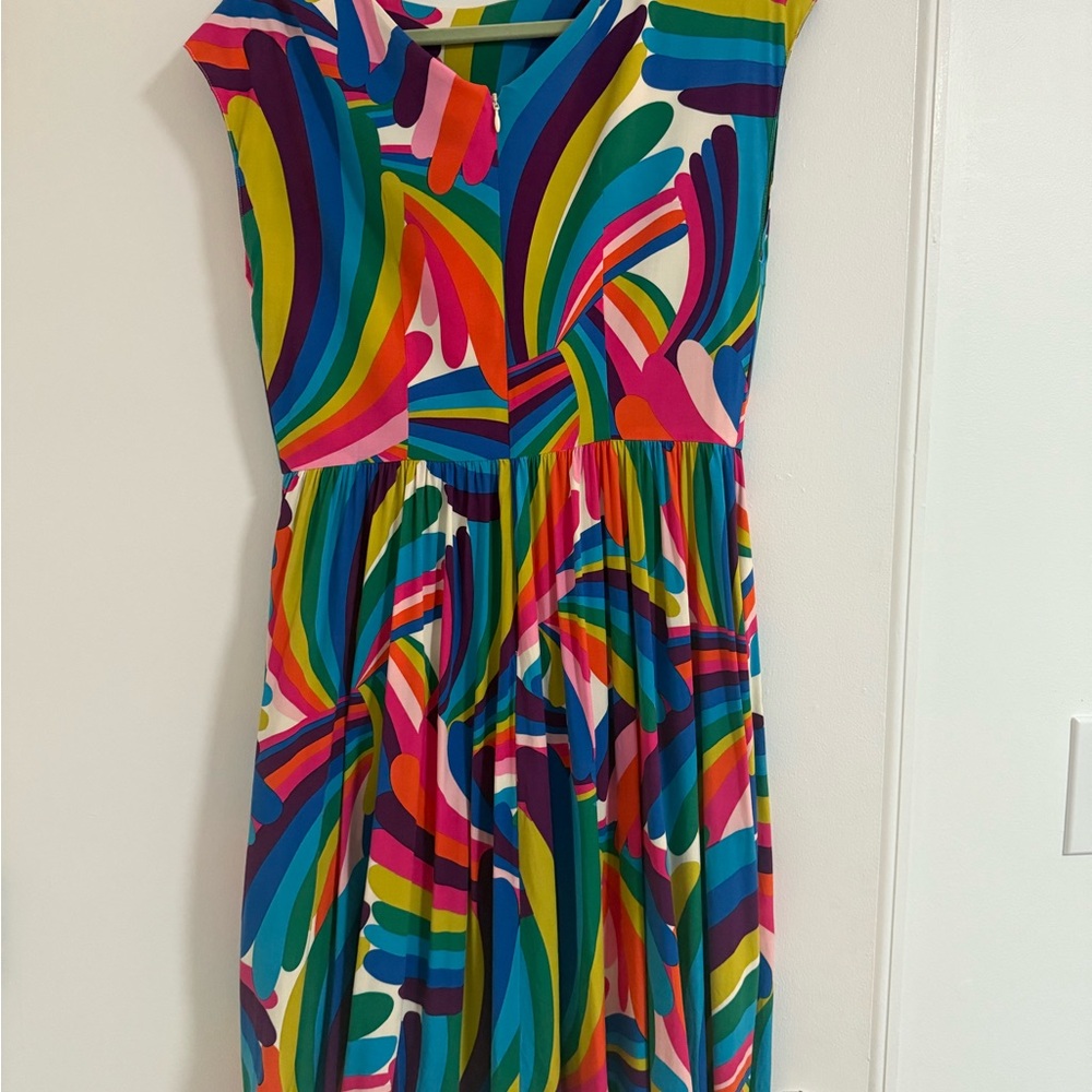Trashy Diva Rainbow Bright Cassandra dress with Cummerbund